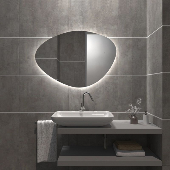 Зеркало MIXLINE Грейс-ТХ 700x1000 с LED подсветкой