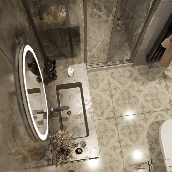 Зеркало MIXLINE Италия 570x770 с LED подсветкой