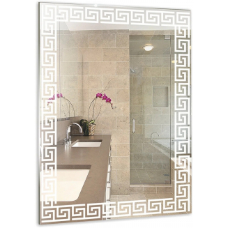 Зеркало MIXLINE Каир 535x740 с пескоструйным рисунком