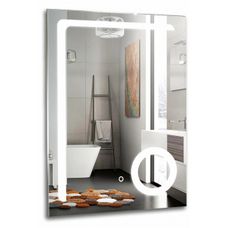 Зеркало MIXLINE Клио 600x800 с LED подсветкой и увеличительным зеркалом