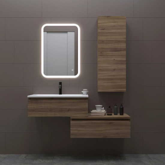 Зеркало MIXLINE Колорит Эконом 500x600 с LED подсветкой