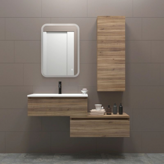 Зеркало MIXLINE Колорит Эконом 500x600 с LED подсветкой