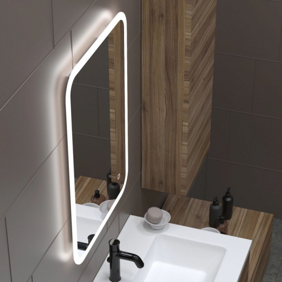 Зеркало MIXLINE Колорит Эконом 500x600 с LED подсветкой