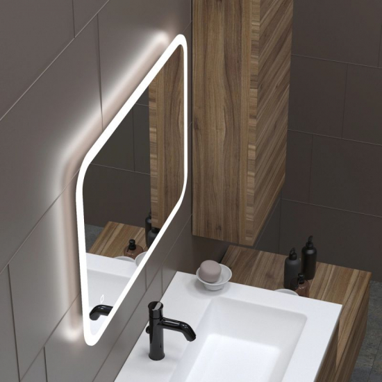 Зеркало MIXLINE Колорит Эконом 500x600 с LED подсветкой