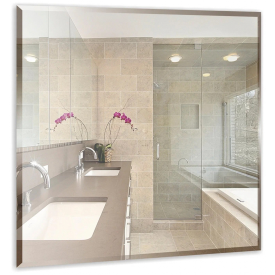 Зеркало MIXLINE Квадрат 530x530 с фацетом