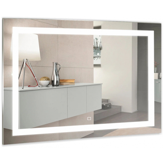Зеркало MIXLINE Ливия 100x80 с LED подсветкой