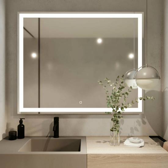 Зеркало MIXLINE Ливия 100x80 с LED подсветкой