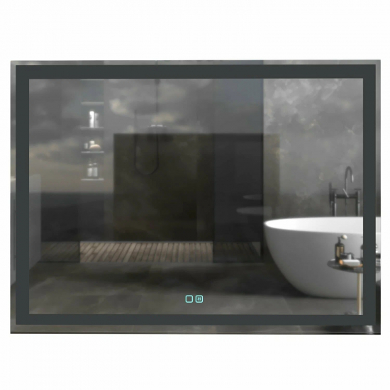 Зеркало MIXLINE Ливия-2 800x600 с LED подсветкой и подогревом