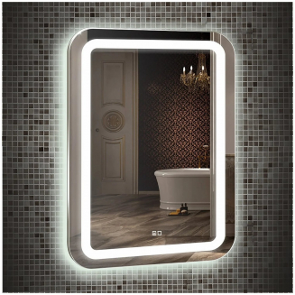 Зеркало MIXLINE Мальта-2 550x800 с LED подсветкой и подогревом