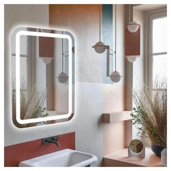 Зеркало MIXLINE Мальта-2 550x800 с LED подсветкой и подогревом