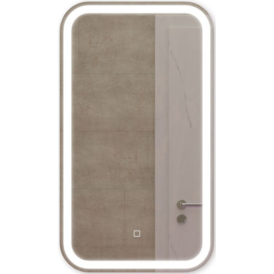 Зеркало MIXLINE Мальта 400x700 с LED подсветкой