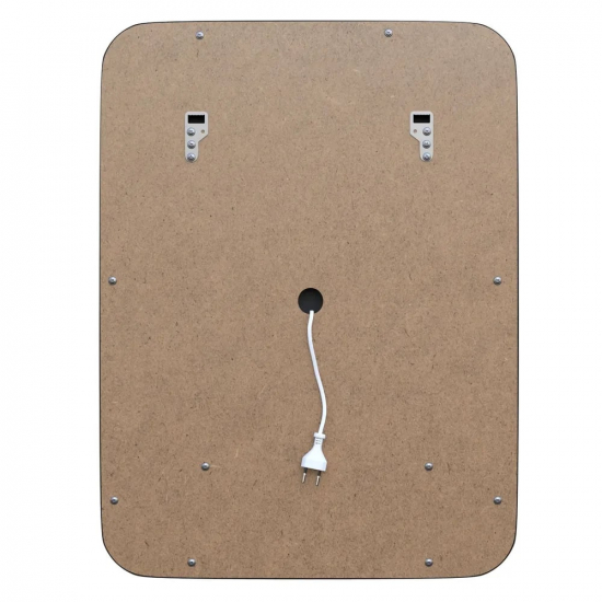 Зеркало MIXLINE Мальта-лофт 600x800 сенсорный выключатель, пластиковая рама