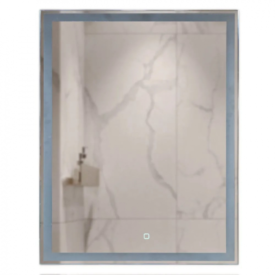 Зеркало MIXLINE Мелис 600x800 с LED подсветкой и фацетом