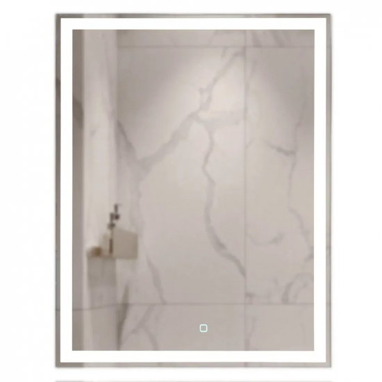 Зеркало MIXLINE Мелис 600x800 с LED подсветкой и фацетом