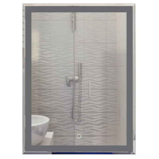 Зеркало MIXLINE Минио 600x800 с LED подсветкой и фацетом