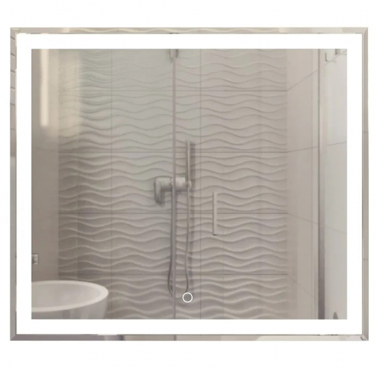 Зеркало MIXLINE Минио 800x700 с LED подсветкой и фацетом