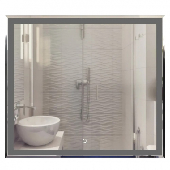 Зеркало MIXLINE Минио 900x800 с LED подсветкой и фацетом