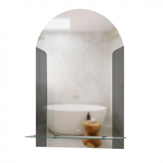 Зеркало MIXLINE Муза 390x580 с полкой