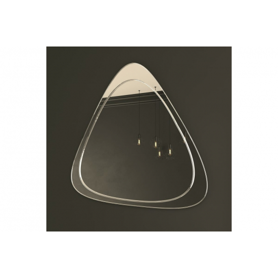 Зеркало MIXLINE Остия 600x600 с гравировкой