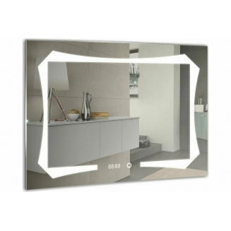 Зеркало MIXLINE Отто 800x600 с LED подсветкой + часы