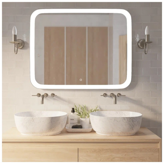 Зеркало MIXLINE Стив 1000x800 с LED подсветкой