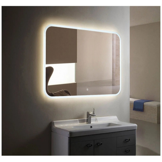 Зеркало MIXLINE Стив 1000x800 с LED подсветкой