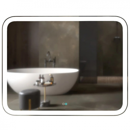 Зеркало MIXLINE Стив-2 1000x800 сенсорный выключатель, двойной подогрев