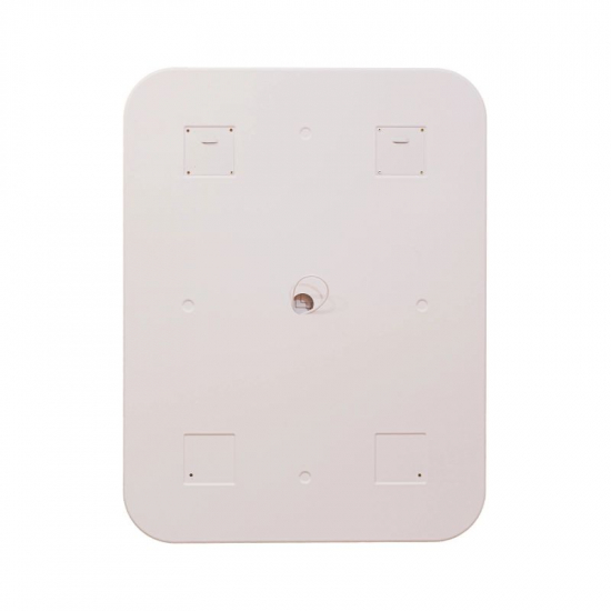 Зеркало MIXLINE Стив-3 600x700 с LED подсветкой, часами и подогревом