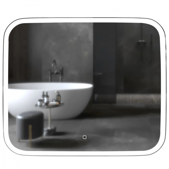 Зеркало MIXLINE Стив 800x685 с LED подсветкой