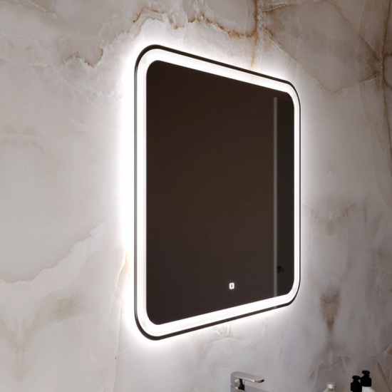 Зеркало MIXLINE Стив-Лайт 700x685 с LED подсветкой