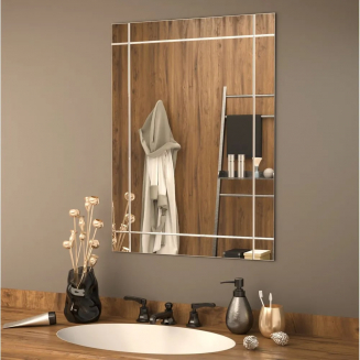 Зеркало MIXLINE Стронг 500x700 с гравировкой