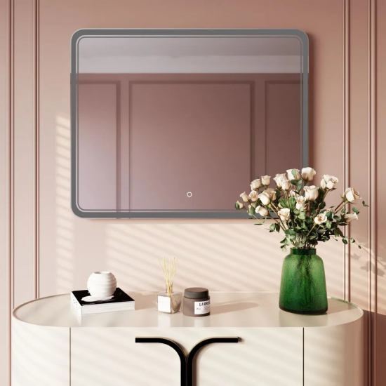 Зеркало MIXLINE Умберто 1000x800 с LED подсветкой