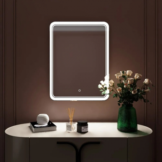 Зеркало MIXLINE Умберто 600x800 с LED подсветкой