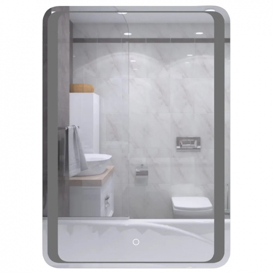 Зеркало MIXLINE Валерия 600x800 с LED подсветкой