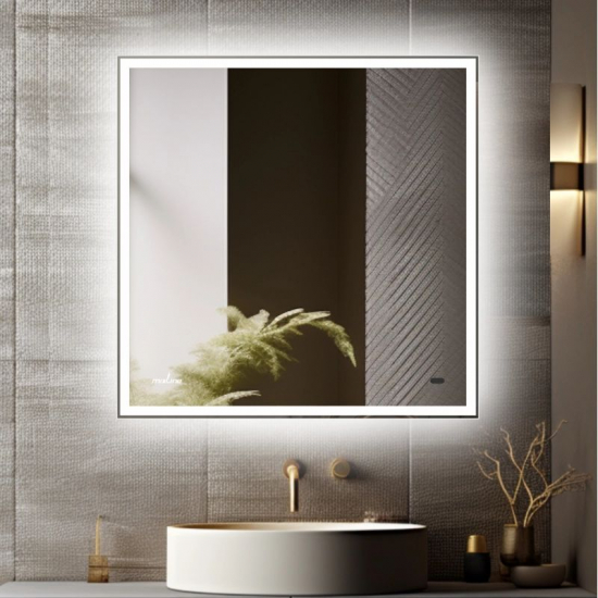 Зеркало MIXLINE Велес-2 700x800 с LED подсветкой, безконтактный сенсор, подогрев