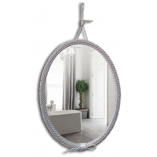 Зеркало MIXLINE Вестерн 570x770 мм декор-канат