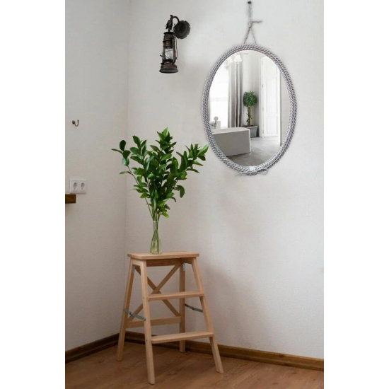 Зеркало MIXLINE Вестерн 570x770 мм декор-канат