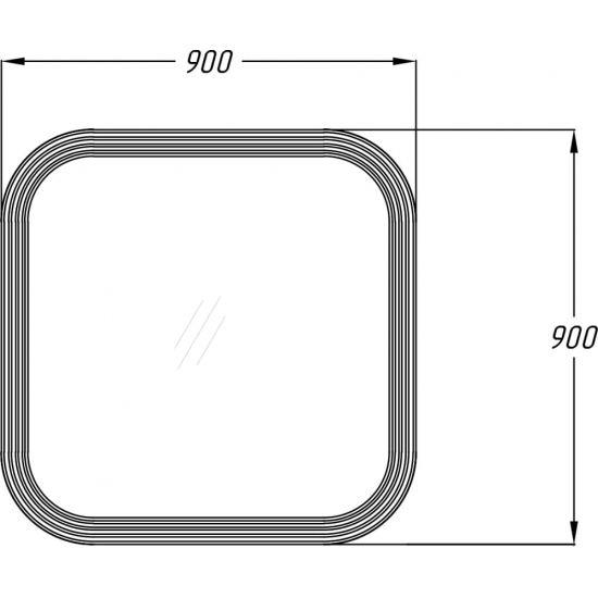 Зеркало OPADIRIS Ибица 90