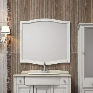 Зеркало OPADIRIS Лаура 100 белое матовое