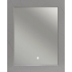 Зеркало OPADIRIS Луиджи 80 с подсветкой, серое матовое