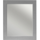 Зеркало OPADIRIS Луиджи 90 с подсветкой и функцией антизапотевания, серое матовое