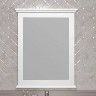 Зеркало OPADIRIS Палермо 60 белое матовое