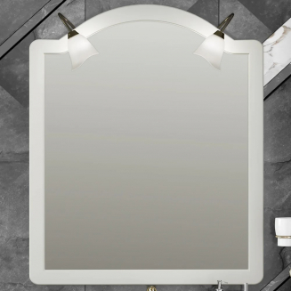 Зеркало OPADIRIS Виктория 90 слоновая кость