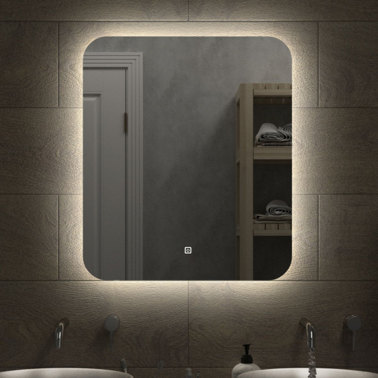 Зеркало САНАКС 45250 600x700 с LED подсветкой