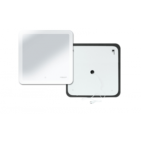 Зеркало SANITA LUXE Dial Led 800x800 с LED подсветкой