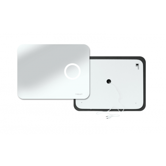 Зеркало SANITA LUXE Infiniti Elegant Led 800x600 с LED подсветкой, увеличительное зеркало