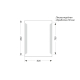 Зеркало SANITA LUXE Quadro Led 600x800 с LED подсветкой