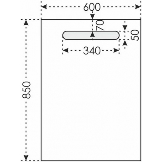 Зеркало САНТА Лондон 60 с LED-подсветкой