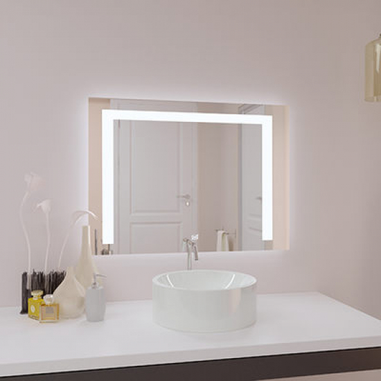 Зеркало SANTREK HOME Луна 60x80 с LED подсветкой