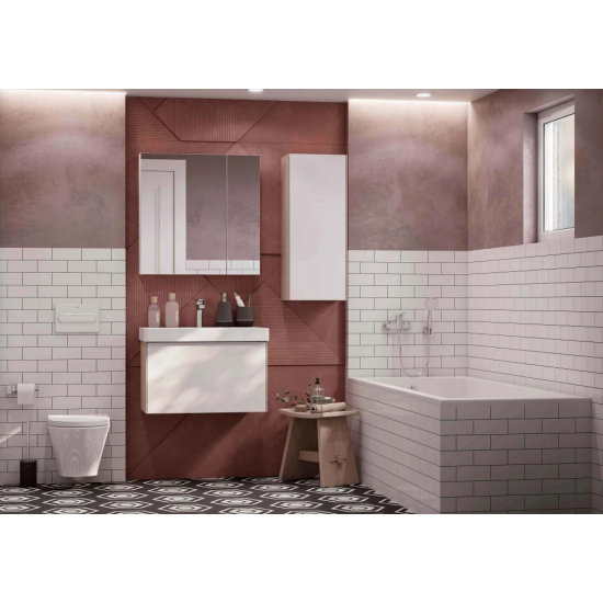 Зеркало-шкаф АКВАТОН Асти 70